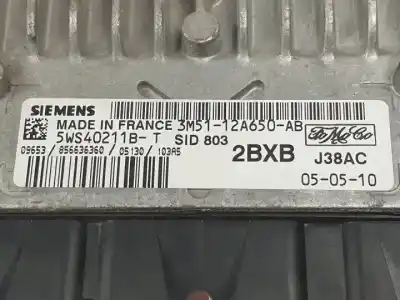 Автозапчасти б/у блок управления двигателем за ford focus c-max (cap) g6dg ссылки oem iam 5ws40211b 3m5112a650ab 