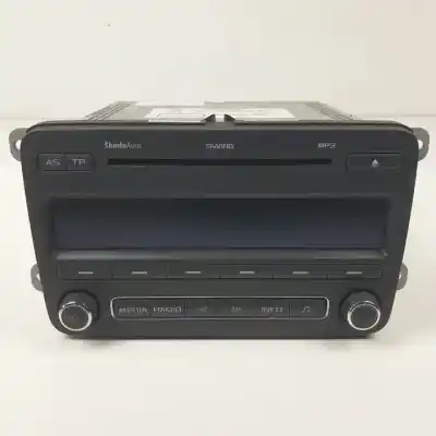 Second-hand car spare part audio system / radio cd for skoda fabia combi (5j5) cbzb oem iam references 5j0035161c