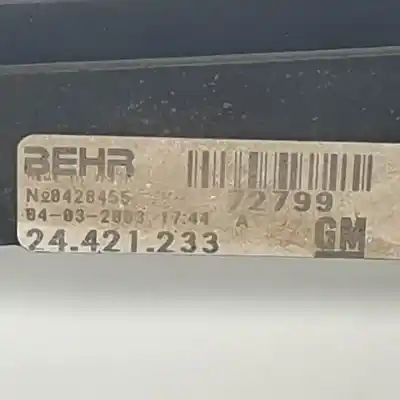Автозапчастина б/у електро вентилятор для opel corsa c g-z12xe посилання на oem iam 13107500 24421233 