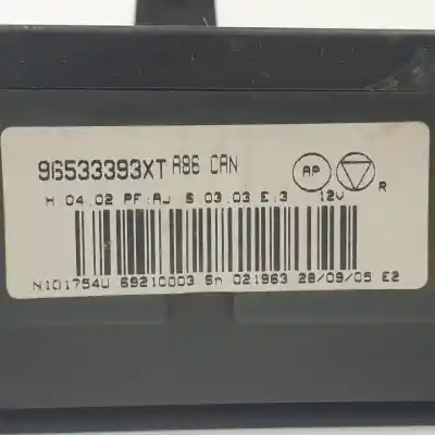 Second-hand car spare part climate control for citroen c2 (jm_) 1.6 oem iam references 96533393xt 69210003 