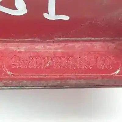 Peça sobressalente para automóvel em segunda mão farolim traseiro direito por citroen c2 (jm_) 1.6 referências oem iam 9680283680  