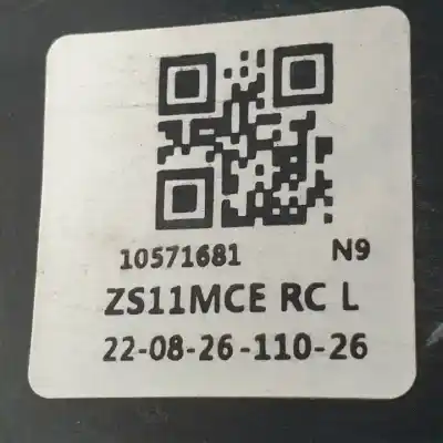 Second-hand car spare part left tailgate light for mg zs 15s4c oem iam references 10571681  