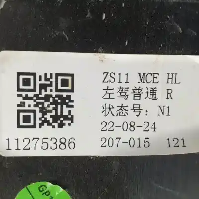 Second-hand car spare part right headlight for mg zs 15s4c oem iam references 11275386  