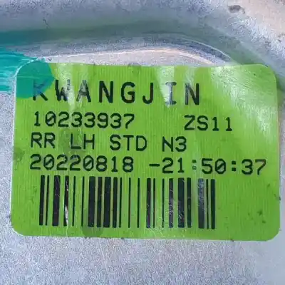 Peça sobressalente para automóvel em segunda mão elevador de vidros traseiro esquerdo por mg zs 15s4c referências oem iam 10233937  