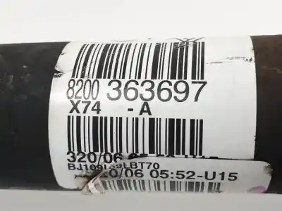 Pezzo di ricambio per auto di seconda mano trasmissione anteriore destra per renault laguna ii (bg0) m9r740 riferimenti oem iam 8200363697  