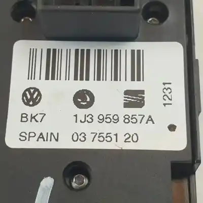Gebrauchtes Autoersatzteil fensterschalter vorne links zum skoda fabia (6y2/6y3) bme oem-iam-referenzen 1j3959857a  