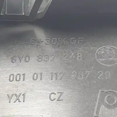 Автозапчастина б/у усередині передня права ручка для skoda fabia (6y2/6y3) bme посилання на oem iam 6y0837248  