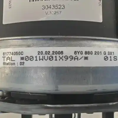 Автозапчастина б/у передня ліва подушка безопасности для skoda fabia (6y2/6y3) bme посилання на oem iam 6y0880201g 61774050c 