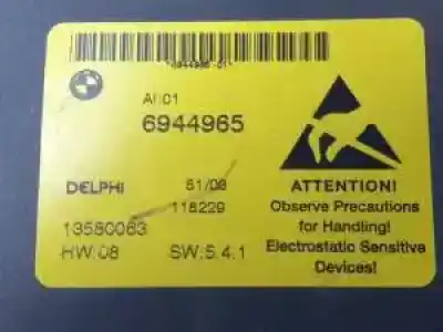 Second-hand car spare part multifunction switch for bmw 5 (e60) 520 i oem iam references 6944965 13580063 