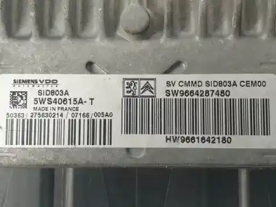 Автозапчасти б/у блок управления двигателем за citroen c4 picasso rhjdw10bted4.rhrdw10bted4.rhj.rhr ссылки oem iam 5ws40615a sw9664287480 hw9661642180 