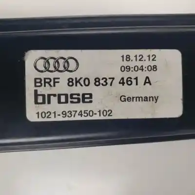 Автозапчастина б/у регулятор вікна передній лівий для audi a4 avant (8k5) (2008) cjcb посилання на oem iam 8k0837461a  