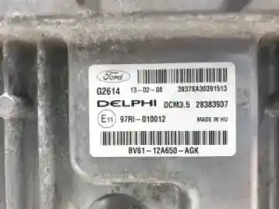 Second-hand car spare part ecu engine control for ford focus turn. (cb8) tyda oem iam references 28383937 bv6112a650agk 