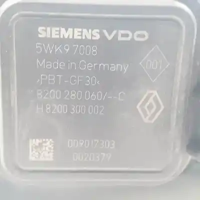 Second-hand car spare part flowmeter for renault trafic combi (ab 4.01) m9r780 oem iam references 8200280060c h8200300002 5wk97008 