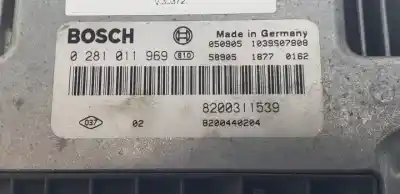Pezzo di ricambio per auto di seconda mano centralina motore per renault laguna ii (bg0) f9q674.f9qd6 riferimenti oem iam 0281011969 8200311539 8200440204 