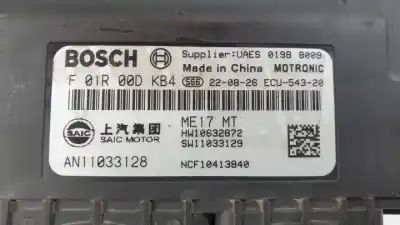 Peça sobressalente para automóvel em segunda mão centralina de motor uce por mg zs 15s4c referências oem iam f01r00dkb4 an11033128 10632872 