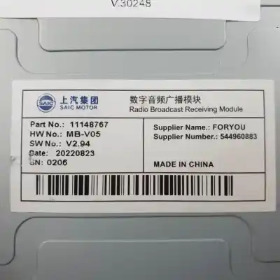 Second-hand car spare part electronic module for mg zs 15s4c oem iam references 11148767  