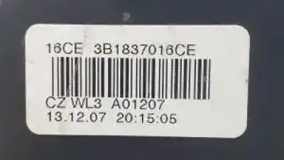 Автозапчасти б/у замок передней правой двери за skoda fabia (5j2) bnv.bnm ссылки oem iam 3b1837016ce  