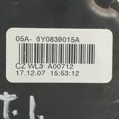 Автозапчастина б/у замок дверей заднього лівого для skoda fabia (5j2) bnv.bnm посилання на oem iam 6y0839015a  