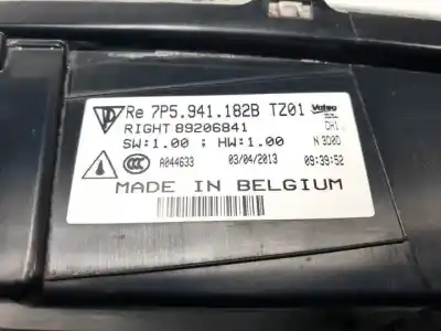 Автозапчастина б/у правий передній пілот для porsche cayenne (tipo 92a) crca посилання на oem iam 7p5941182b led 89206841 