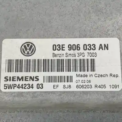 Автозапчасти б/у блок управления двигателем за skoda fabia (6y2/6y3) bme ссылки oem iam 5wp44234 03e906033an 