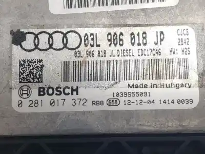 Автозапчастина б/у ебу контролер двигуна для audi a4 avant (8k5) (2008) cjcb посилання на oem iam 0281017372 03l906018jp 