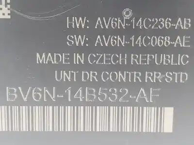 Second-hand car spare part comfort module for ford focus lim. (cb8) t1da.t1db oem iam references bv6n14b532af av6n14c236ab av6n14c068ae 