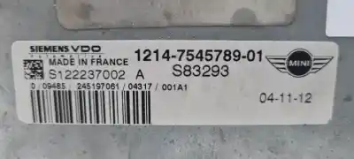 Second-hand car spare part ecu engine control for mini mini (r50,r53) g-w10b16a oem iam references s122237002a 1214754578901 