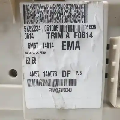 Second-hand car spare part fuse box unit for ford focus c-max (cap) g6dd oem iam references 6m5t14014ema 4m5t14a073df 4m5t14a073df 