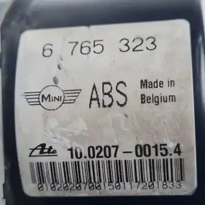 Second-hand car spare part abs for mini cabrio (r52) w10b16a.w10b16o0.11000430230 oem iam references 6765323 10020700154 6765325 