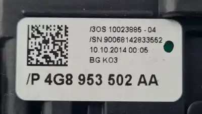 Second-hand car spare part indicator switch for audi a4 berlina (b8) cjeb oem iam references 4g8953502aa  