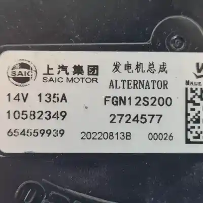 Pezzo di ricambio per auto di seconda mano alternatore per mg zs 15s4c riferimenti oem iam 10582349 654559939 fgn12s200 