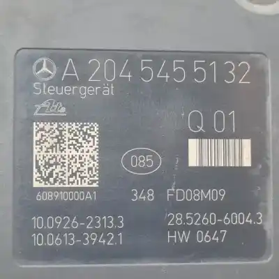 Second-hand car spare part abs for mercedes clase c (w204) berlina om646811.646811 oem iam references a2044313712 10021203194 a2045455132 