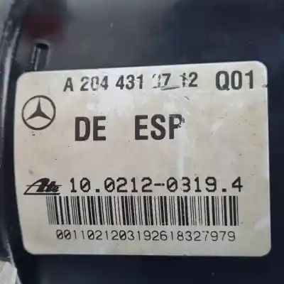Second-hand car spare part abs for mercedes clase c (w204) berlina om646811.646811 oem iam references a2044313712 10021203194 a2045455132 