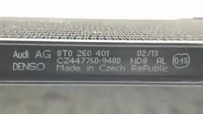 Автозапчасти б/у конденсатор / радиатор кондиционера воздуха за audi a4 avant (8k5) (2008) cjcb ссылки oem iam 8t0260401 cz44777509480 