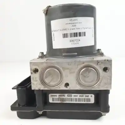 Peça sobressalente para automóvel em segunda mão abs por renault scénic ii (jm0/1_) 2.0 (jm05, jm0u, jm1n, jm1u, jm2v) referências oem iam 8200430798 8200624642 0265234310 