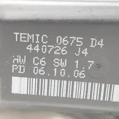 Автозапчастина б/у регулятор переднього правого скла для renault scénic ii (jm0/1_) 2.0 (jm05, jm0u, jm1n, jm1u, jm2v) посилання на oem iam 402047a  