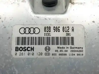 Second-hand car spare part ecu engine control for audi a3 (8l) ahf.asv oem iam references 0281010120 038906012a 