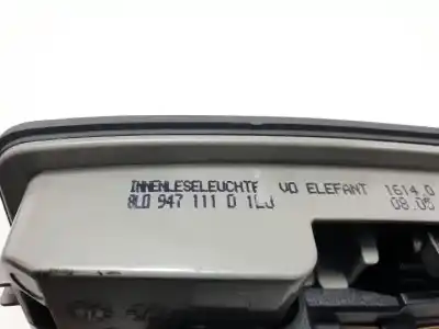 Pezzo di ricambio per auto di seconda mano luce interna per audi a3 (8l) ahf.asv riferimenti oem iam 8l0947111d  