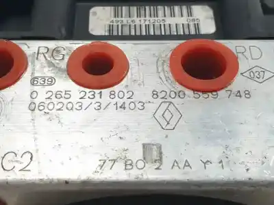 Pezzo di ricambio per auto di seconda mano abs per renault modus k9k728 riferimenti oem iam 8200559748 0265231802 0265800558 
