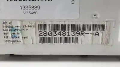 Автозапчастина б/у багатофункційний дисплей для renault clio iii d4f740 посилання на oem iam 280348139r  