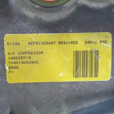 Pezzo di ricambio per auto di seconda mano compressore aria condizionata per ford fiesta (cbk) g/fxjb riferimenti oem iam ys4h19d629ac  