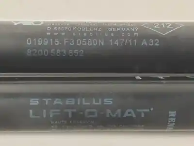 Автозапчасти б/у амортизаторы багажника/двери за renault clio iii d4f740 ссылки oem iam 8200583852 580 newton 