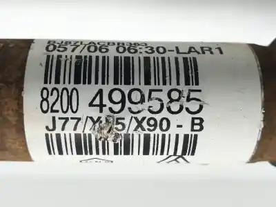 Автозапчасти б/у передняя левая трансмиссия за renault modus k9k728 ссылки oem iam 8200499585  