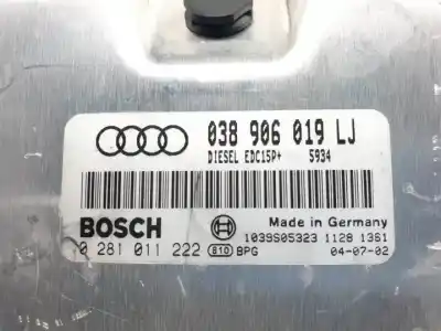 Second-hand car spare part ecu engine control for audi a4 avant (8e) avf oem iam references 0281011222 038906019lj 1039s05323 