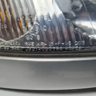 Second-hand car spare part right headlight for daewoo lanos 1.3g-a13sms oem iam references 0301000784  