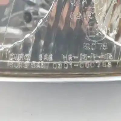 Second-hand car spare part left headlight for daewoo lanos 1.3g-a13sms oem iam references 0301000783  