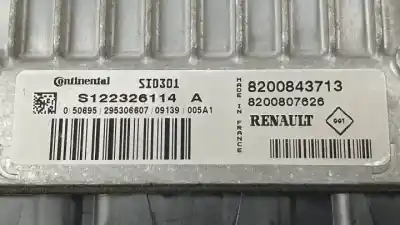 Автозапчастина б/у ебу контролер двигуна для renault scénic ii (jm0/1_) 2.0 (jm05, jm0u, jm1n, jm1u, jm2v) посилання на oem iam s122326114a 8200843713 8200807626 