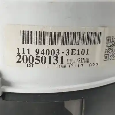 Peça sobressalente para automóvel em segunda mão quadrante por kia sorento (bl) g4js referências oem iam 940033e101  