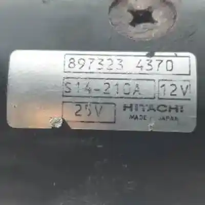 Second-hand car spare part starter motor for isuzu trooper 4jg2 oem iam references 8973234370 s14210a 