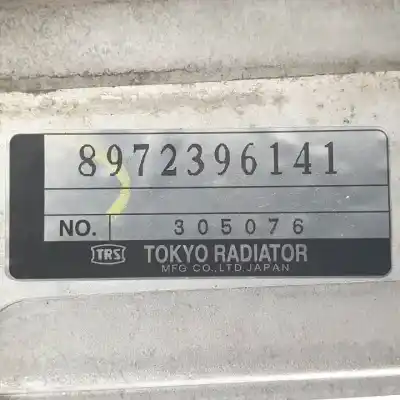 Peça sobressalente para automóvel em segunda mão intercooler por isuzu trooper 4jg2 referências oem iam 8972396141  